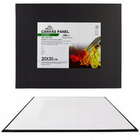 Phoenix – pânză neagră grunduită pe carton, 3 mm, 18 × 24–40 × 50 cm, dimensiune la alegere