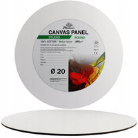 Phoenix – pânză rotundă grunduită pe carton, 3 mm, diametru 20 – 50 cm, alege dimensiunea