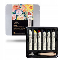 Phoenix – Set de culori în ulei tip baton, 6 x 37 ml, cu spatulă