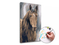 pictura dupa numere brown stallion ro xonan082