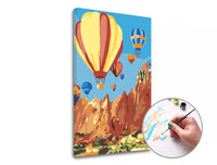 pictura dupa numere flying the balloon ro xonln047