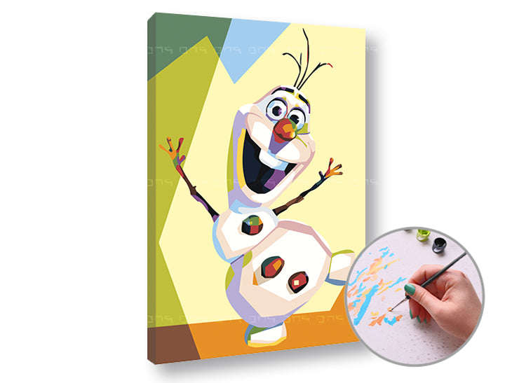 pictura dupa numere frozen olaf ro xonds125