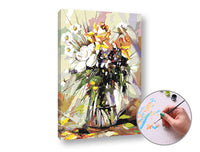 pictura dupa numere lucky flowers in the passion ro xonchfl095