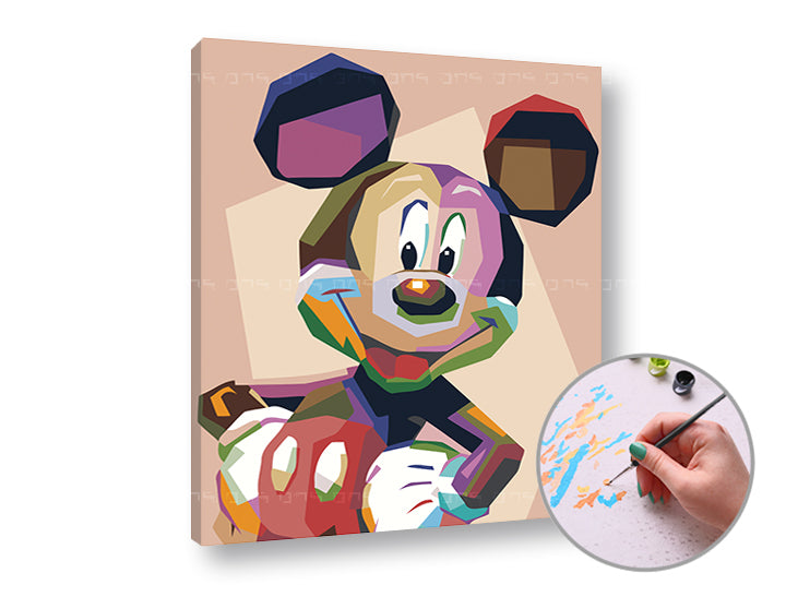 pictura dupa numere mickey mouse ro xonds124