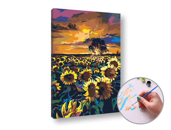 pictura dupa numere sunbow ro xonchln053