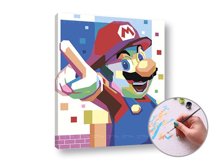 pictura dupa numere super mario ro xongs127