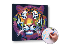 pictura dupa numere tiger jungle ro xonwp009