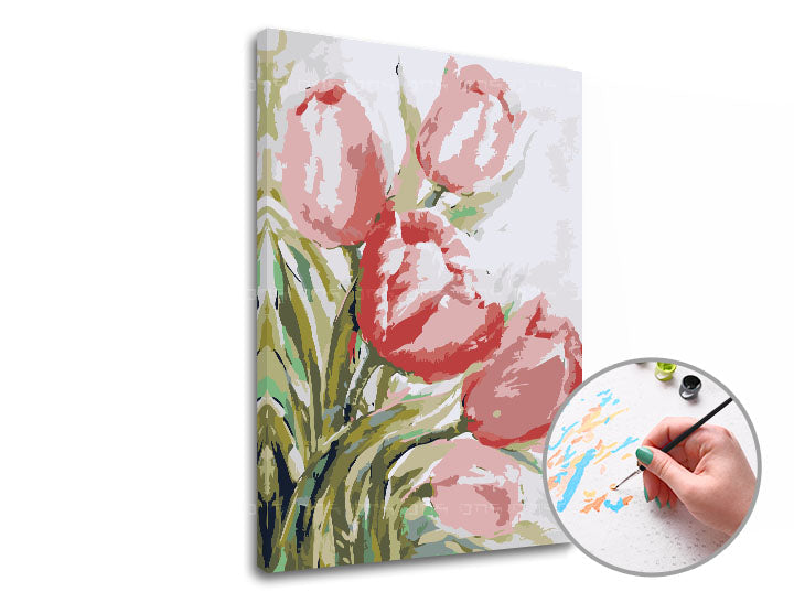 pictura dupa numere tulipanes ro xonch11366we1