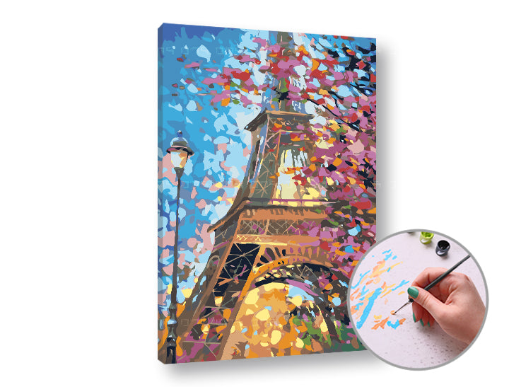 pictura dupa numere turnul eiffel ro xonchct104