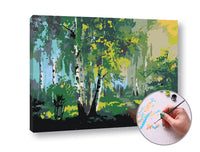 pictura dupa numere walking through the forest ro xonchtr107