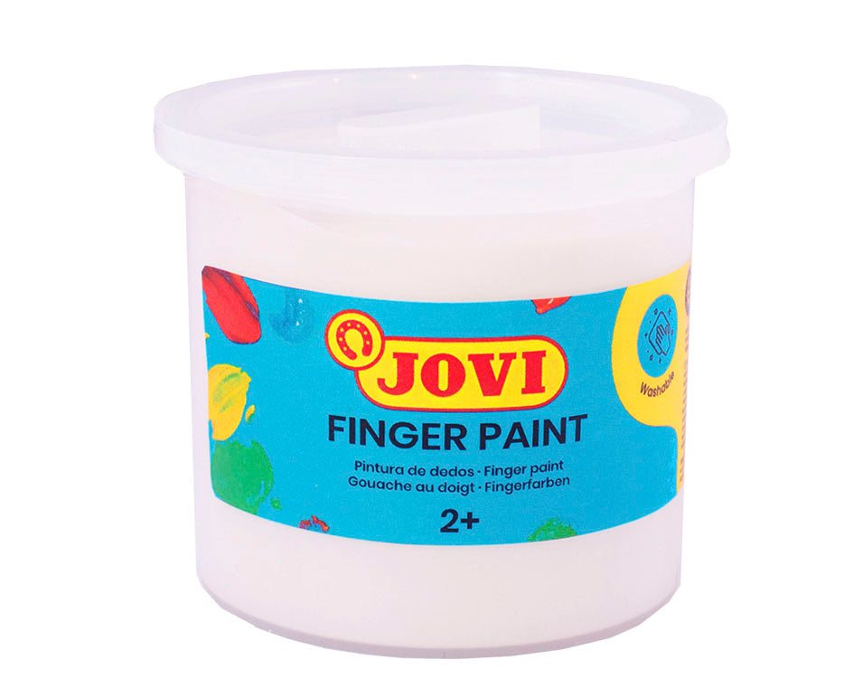 Pictură pentru degete JOVI 125 ml | diverse nuanțe – alb
