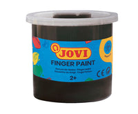 Pictură pentru degete JOVI 125 ml | diverse nuanțe – negru