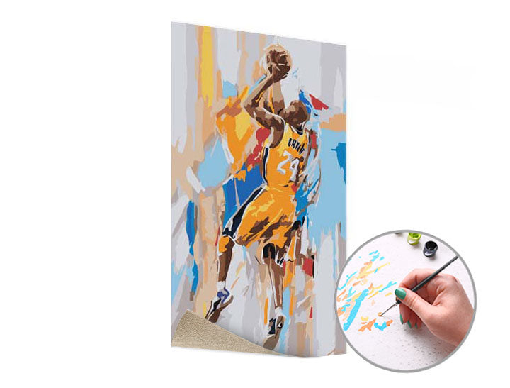pictura prin numere kobe bryant 24 ro xonnba001