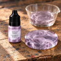 Pigment metalic lichid pentru rășină 5 ml – violet iridiscent (Colorful Purple)