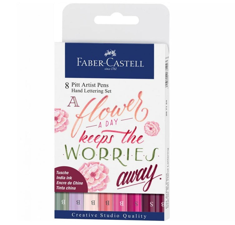 pitt markere artistice set hand lettering flower ro fbc267124