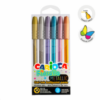 Pix cu gel Carioca Fiorella mix de culori