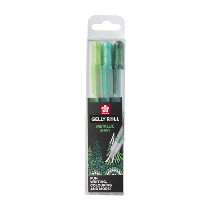 pix cu gel sakura gelly roll metallic 3 buc ro skrpoxpgbmet3