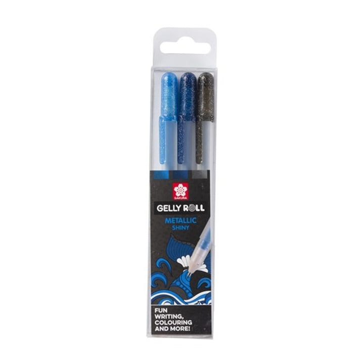 pix cu gel sakura gelly roll metallic 3 buc ro skrpoxpgbmet3