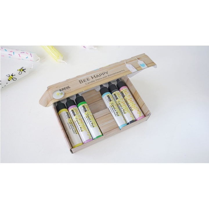 pixuri pentru lumanari kreul set de 6 x 29 ml ro krl49757