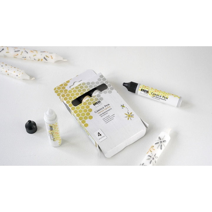 pixuri pentru lumanari kreul set glamour 4 x 29 ml ro krl49756