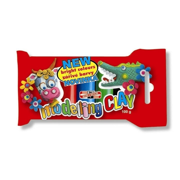 plastilina 5 culori 100g ro khn13171300000