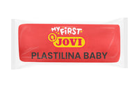 Plastilină moale naturală JOVI My First 38 g - roșie