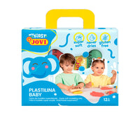 Plastilină naturală moale JOVI My First 4 x 38 g