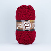Fire pentru tricotat Madame Tricote Paris Merino Gold 200 - 100 g – 034 roșu