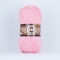 Fire pentru tricotat Madame Tricote Paris Merino Gold 200 - 100 g – 039 deschis roz