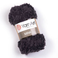 Fire de tricotat YarnArt Mink 50 g – 336 negru