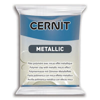 Polimer CERNIT METALLIC 56 g – albastru