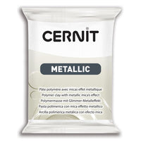 Polimer CERNIT METALLIC 56 g – Alb Perlă