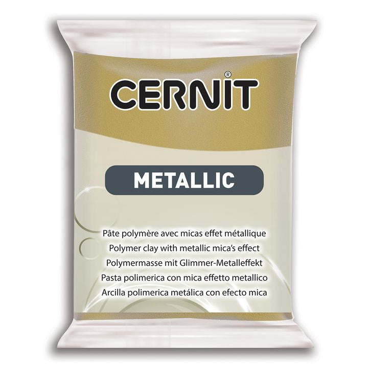 Polimer CERNIT METALLIC 56 g – aur antic