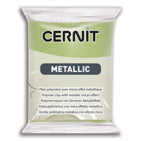 Polimer CERNIT METALLIC 56 g – verde auriu