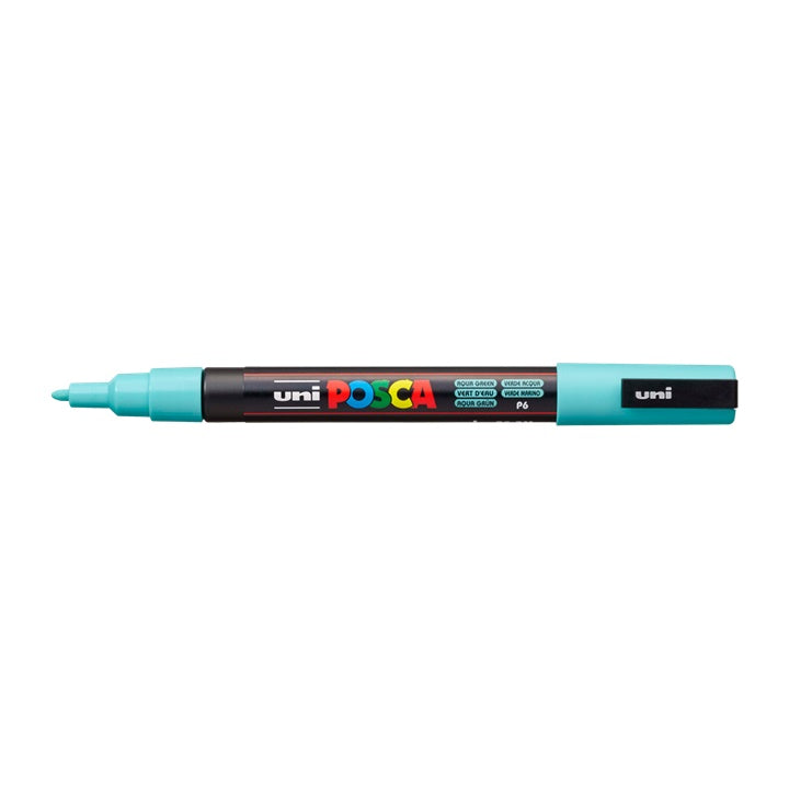 Marker UNI POSCA PC-3M 0.9 - 1.3 MM – cyan (P6)