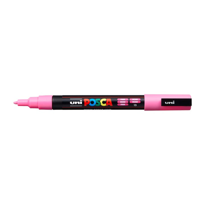 Marker UNI POSCA PC-3M 0.9 - 1.3 MM – roz (13)
