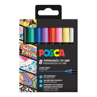 Posca set de markere colorate (8 buc)