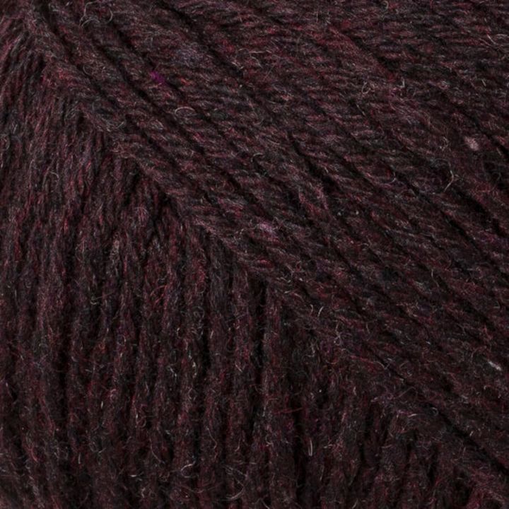 Fir pentru tricotat  La Mia Just Wool – prună