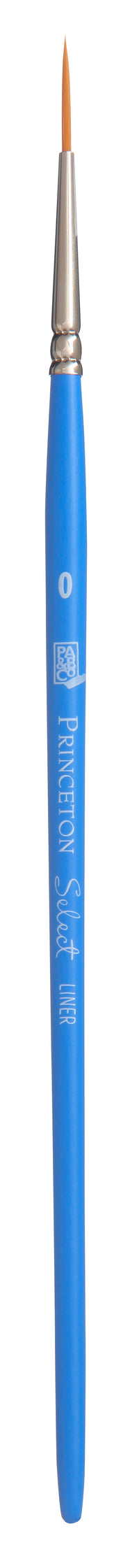 Pensulă liner PRINCETON Select sintetică cu mâner scurt – 0