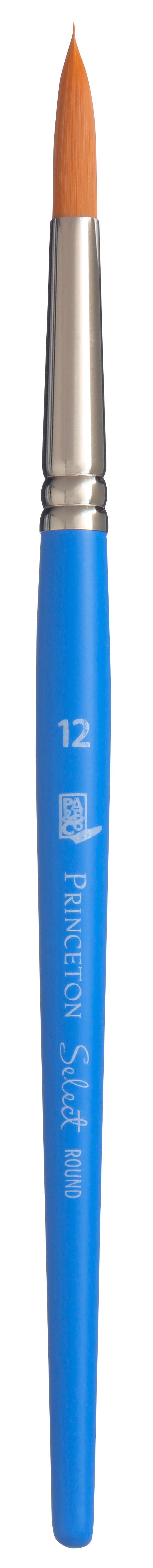 Pensulă sintetică rotundă universală cu mâner scurt PRINCETON Select – 12