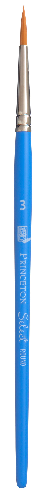 Pensulă sintetică rotundă universală cu mâner scurt PRINCETON Select – 3
