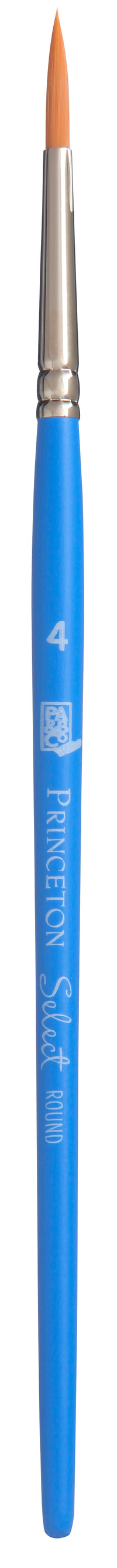 Pensulă sintetică rotundă universală cu mâner scurt PRINCETON Select – 4
