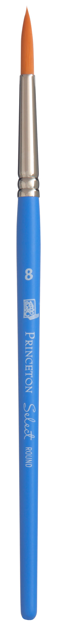 Pensulă sintetică rotundă universală cu mâner scurt PRINCETON Select – 8