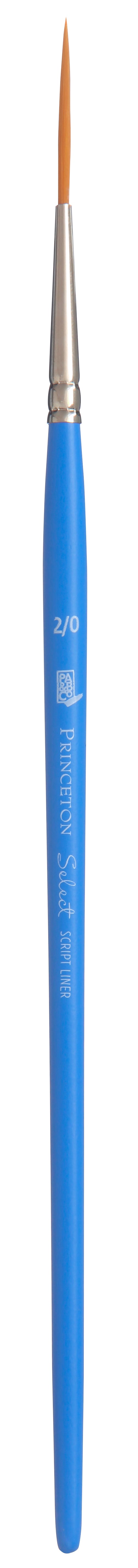 Pensulă universală PRINCETON Select Script Liner cu mâner scurt – 2/0