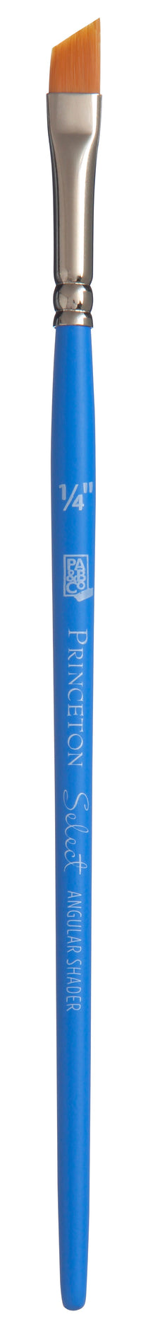Pensulă sintetică teșită PRINCETON Select cu mâner scurt