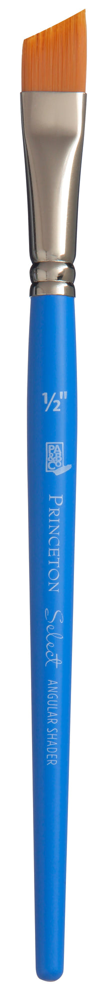 Pensulă sintetică teșită PRINCETON Select cu mâner scurt