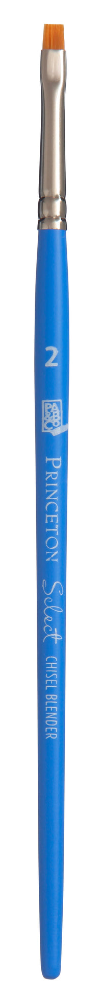 Pensulă plată pentru pictură PRINCETON Select Chisel Blender cu mâner scurt – 2