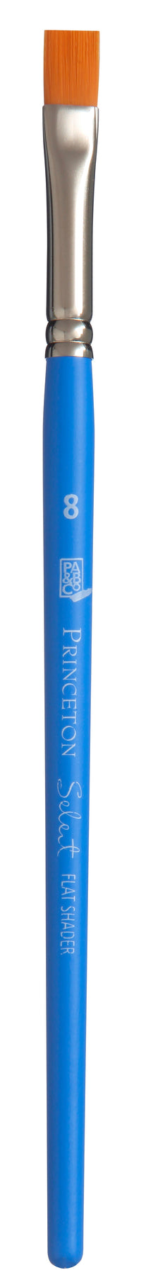 Pensulă plată universală sintetică PRINCETON Select cu mâner scurt – 8