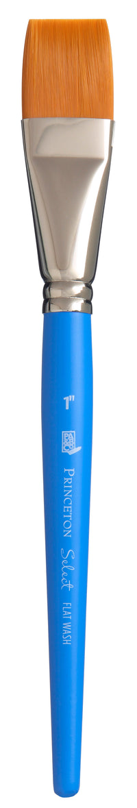 Pensulă plată universală PRINCETON Select Flat Wash cu mâner scurt