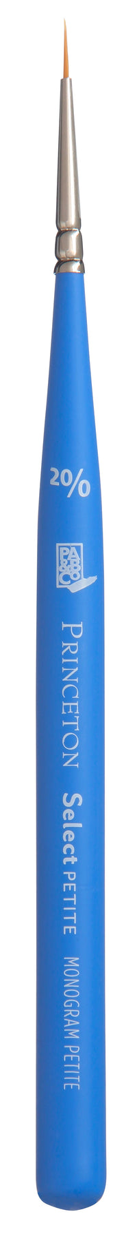 Pensulă universală PRINCETON Select Monogram Liner mini mărimea 20/0
